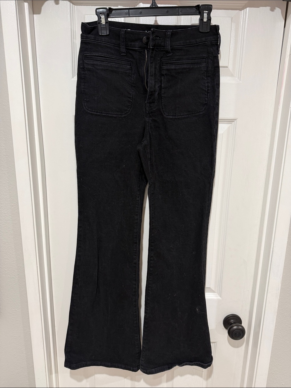 J. Crew Black Flare Jeans